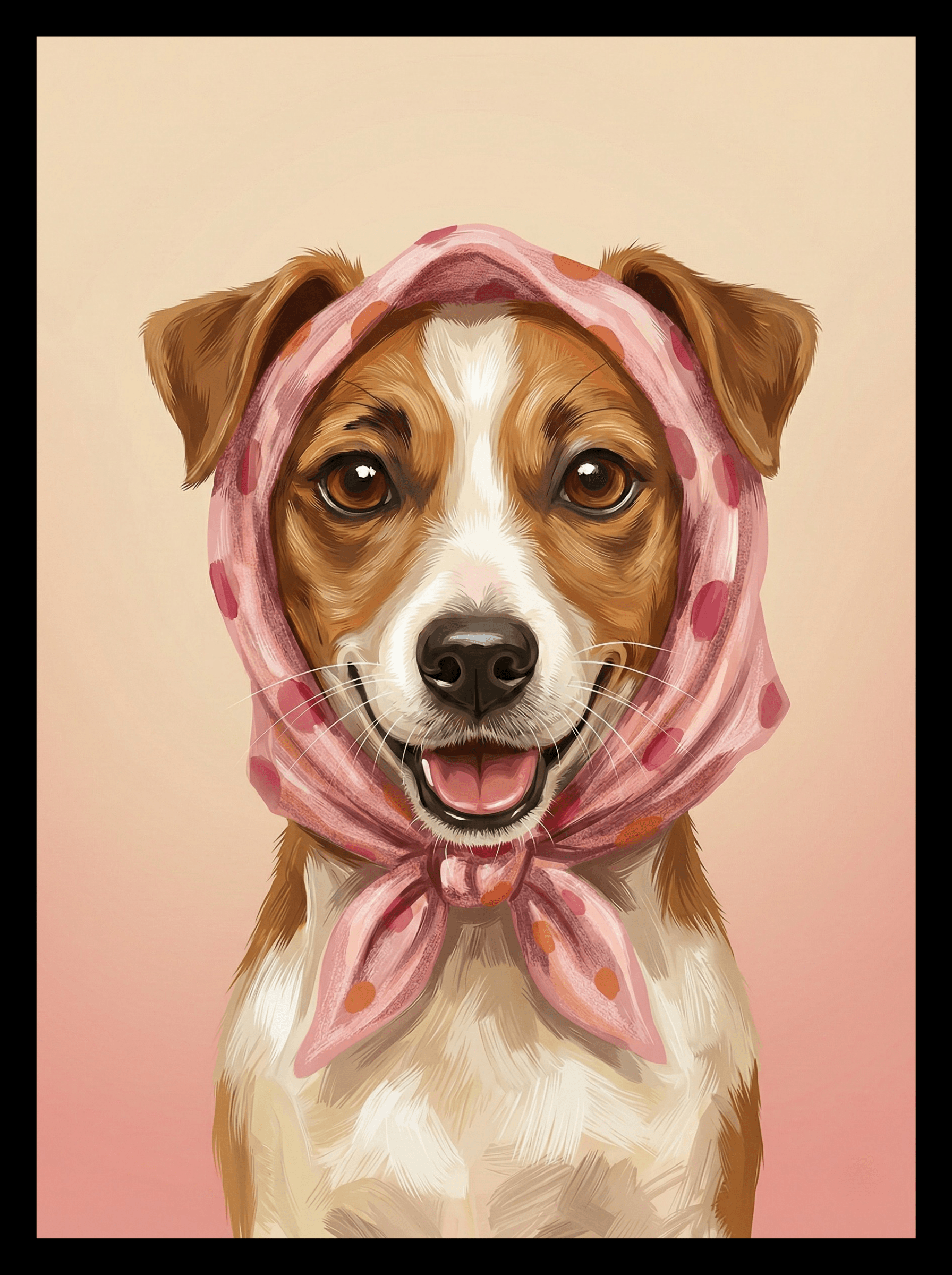 Sweet Scarf portrait