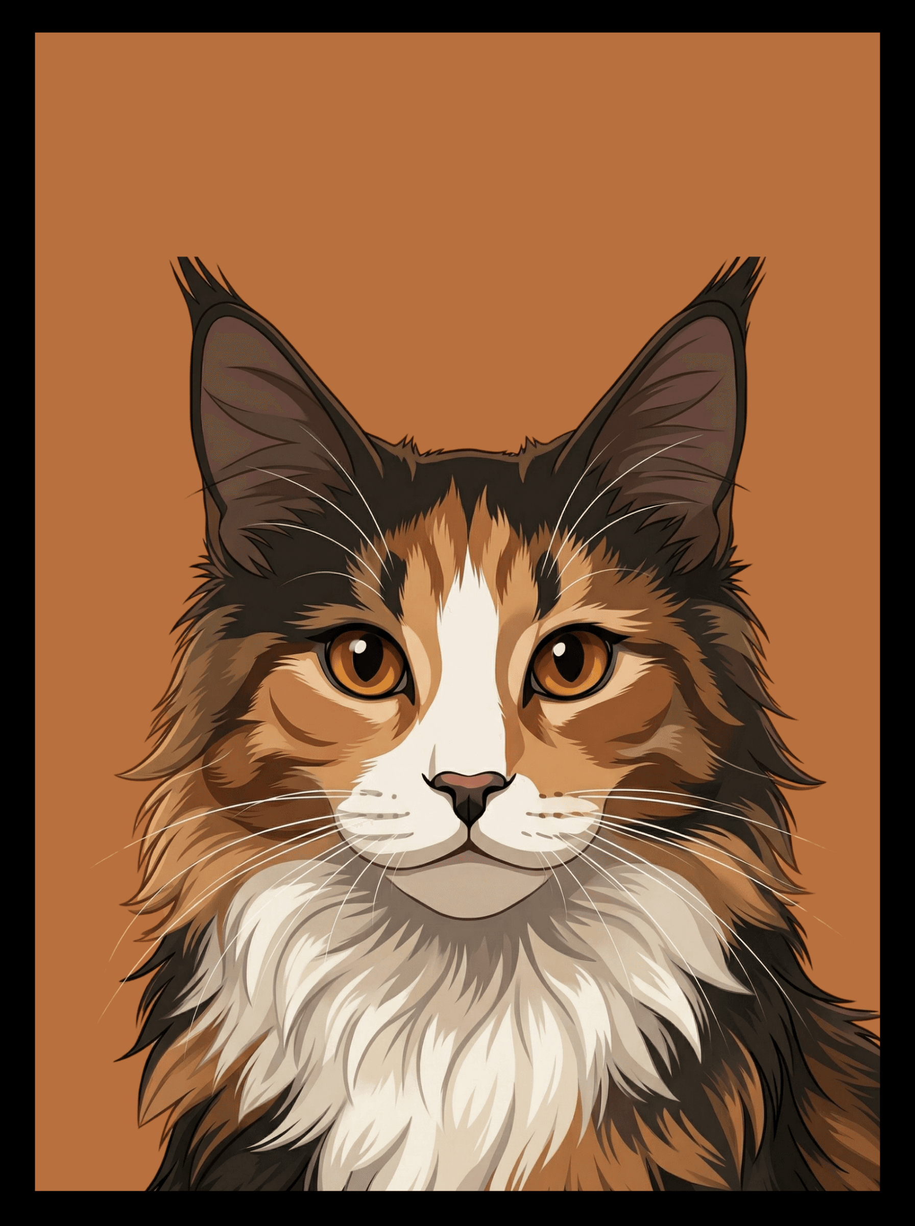 Amber Gaze portrait