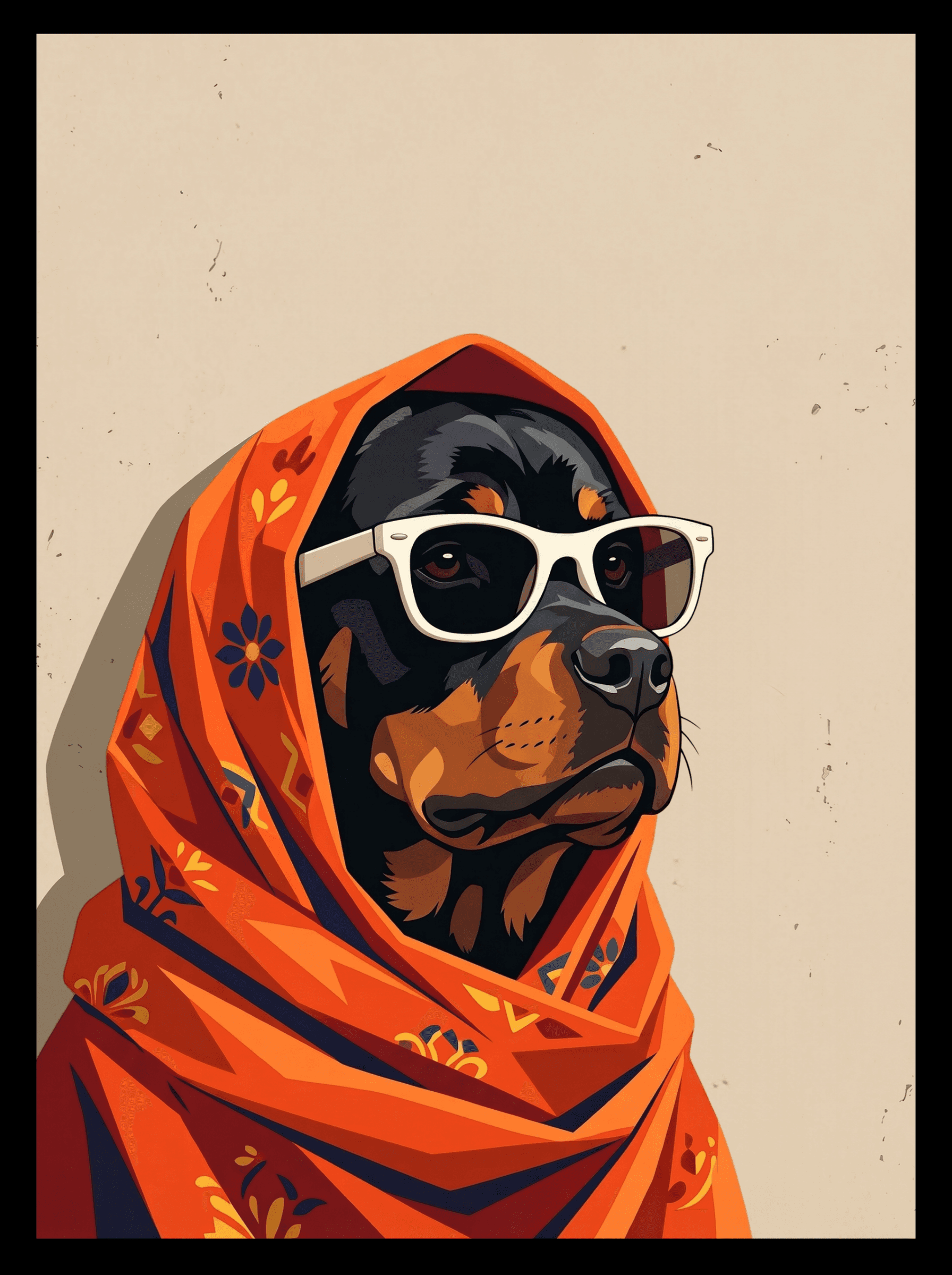 Wrapped Icon portrait