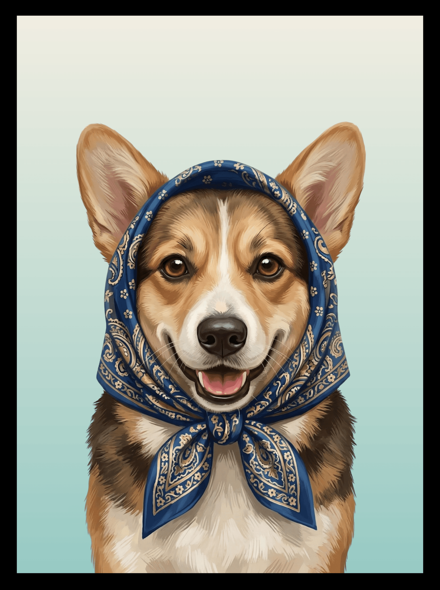 Mavi Fular portrait