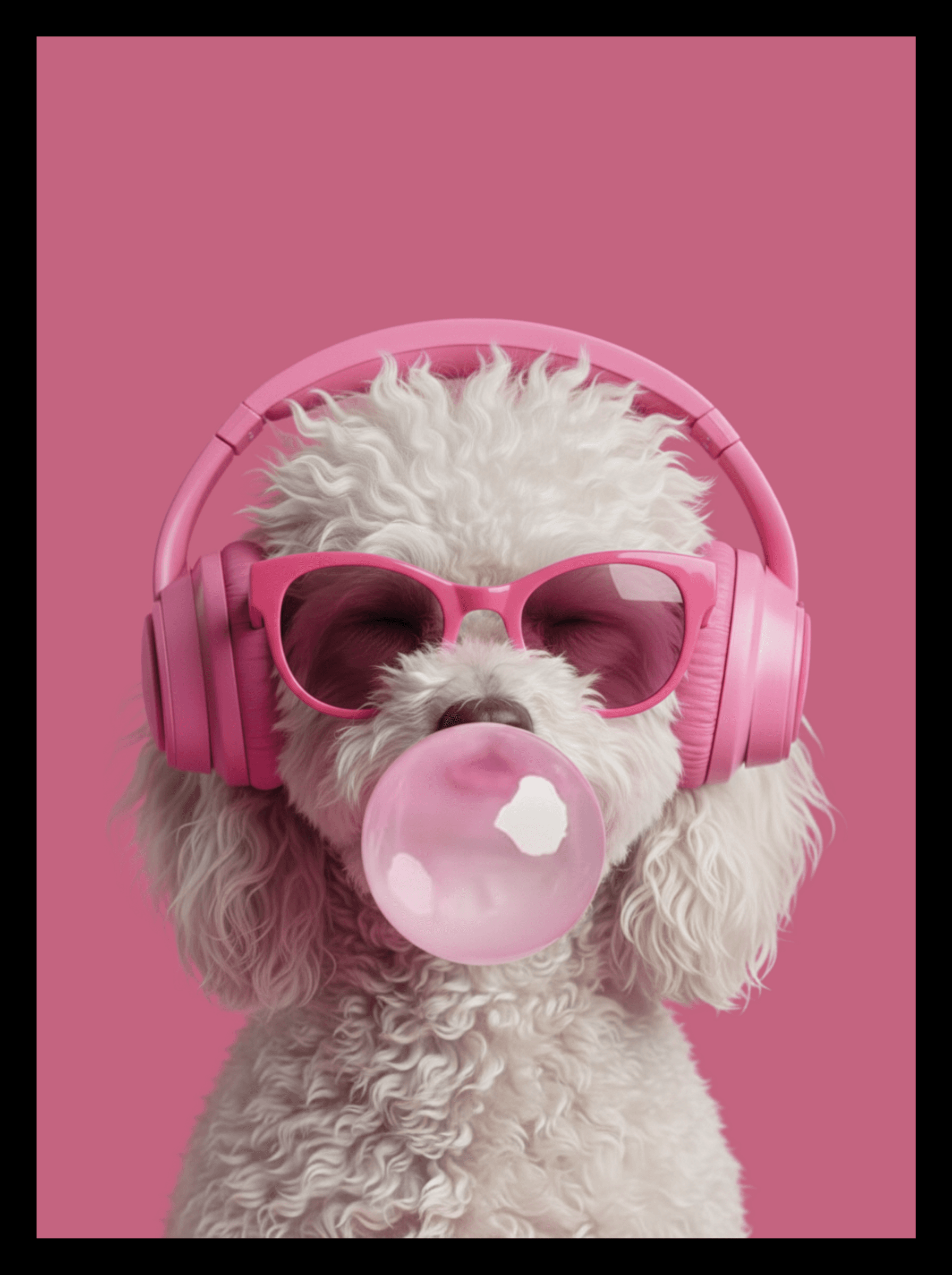 Pink Pop Portrait portrait