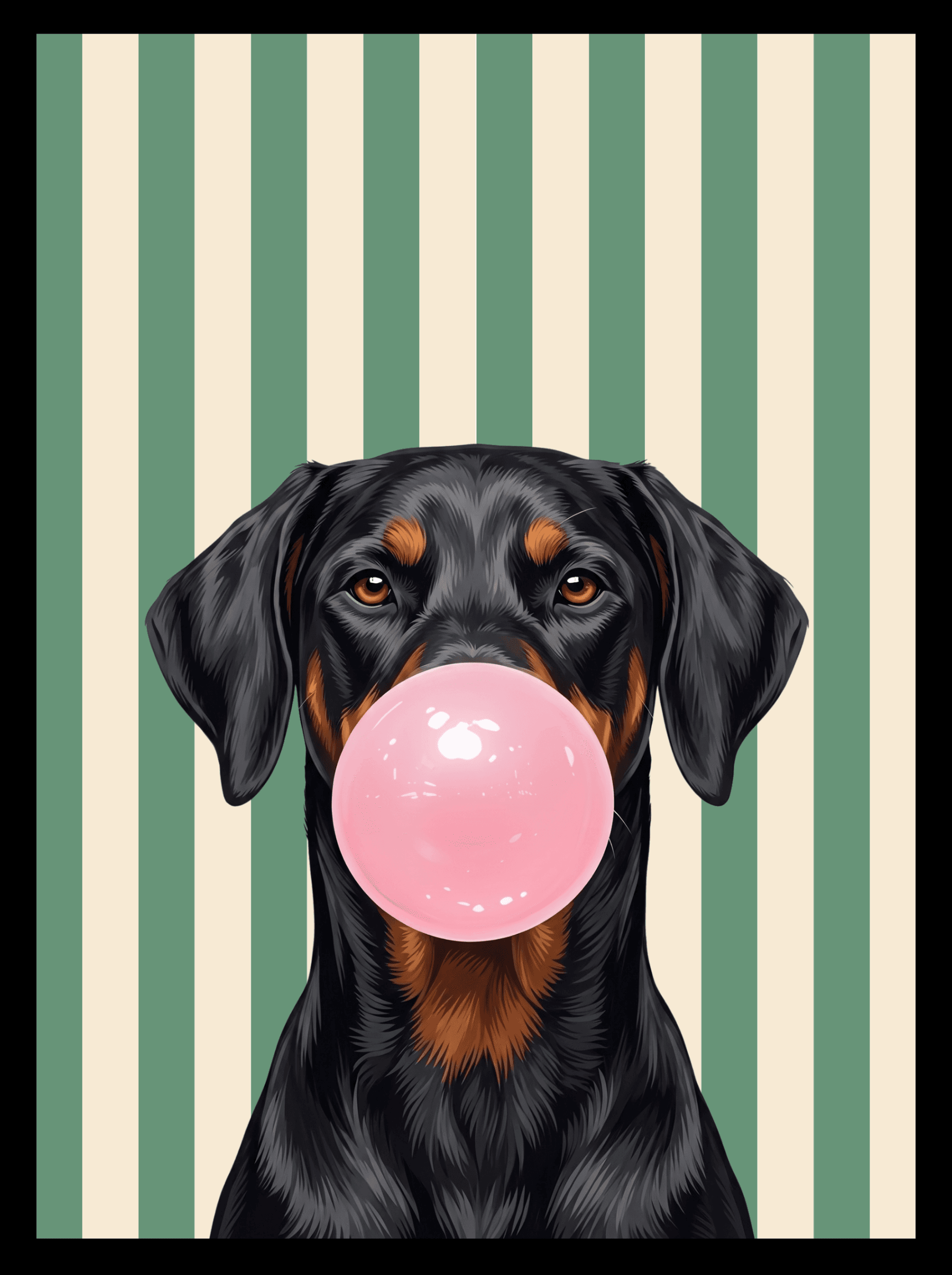 Bubble Break portrait
