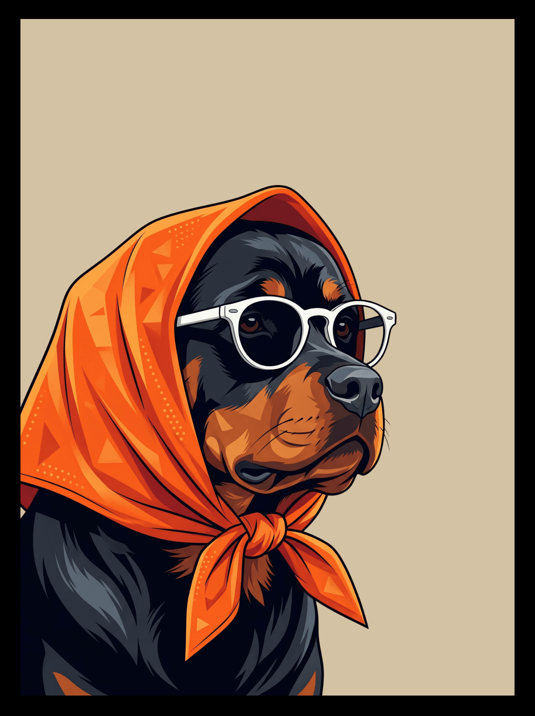 Auntie Mode portrait